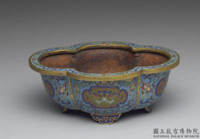 图片[2]-Cloisonne narcissus basin, Qing dynasty (1644-1911)-China Archive